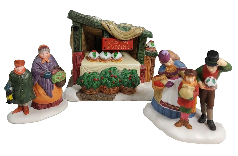 Dept 56 Heritage Village Christmas Pudding Costermonger 58408 Accessory